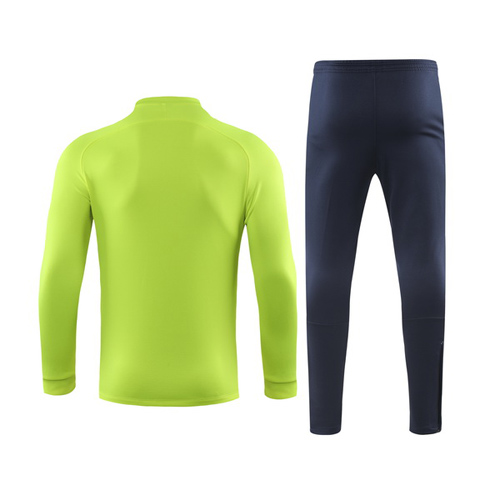 Manchester City 2019-20 Green High Neck Collar Training Kit - Click Image to Close